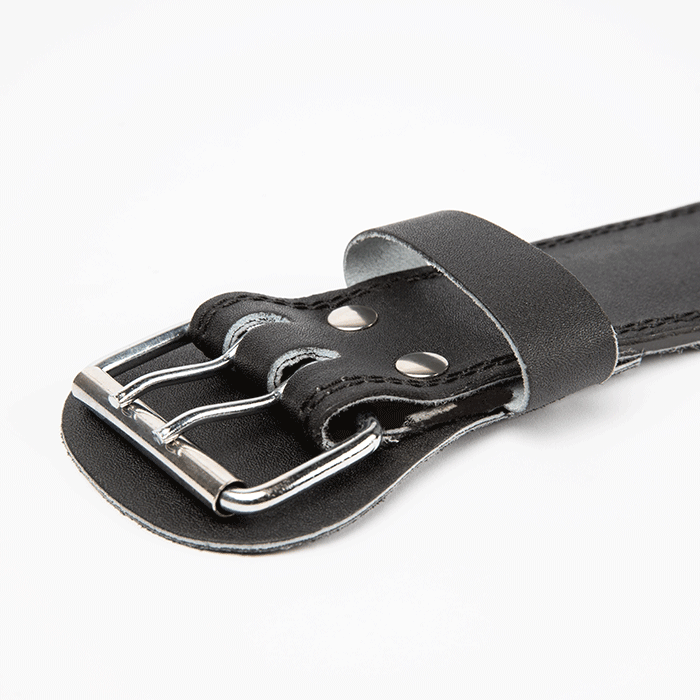 4 Inch Vadderat Lyftarb&auml;lte L&auml;der Svart/R&ouml;d
