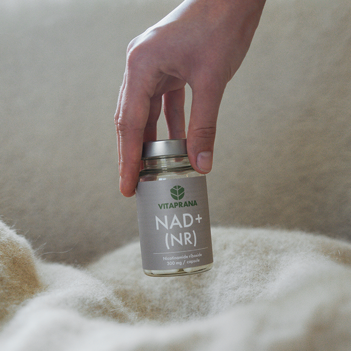 NAD+ 300 mg Nikotinamid Ribosid 30 kapslar