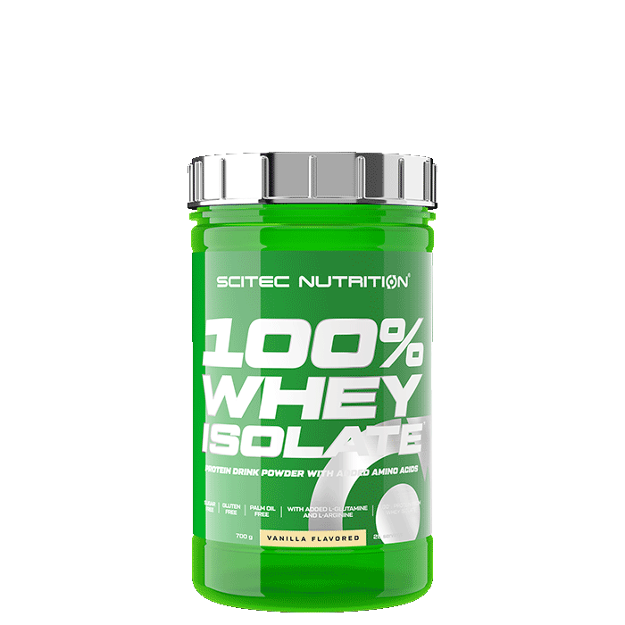 100 % Whey Isolate Vassleprotein 700 g vanilla
