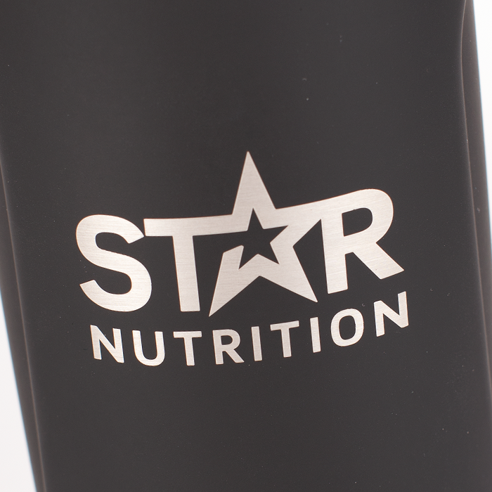 Stainless Steel Shaker Svart 900 ml