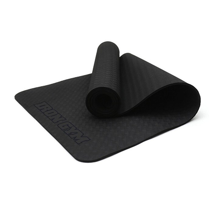 Tr&auml;ningsmatta & Yogamatta med B&auml;rrem