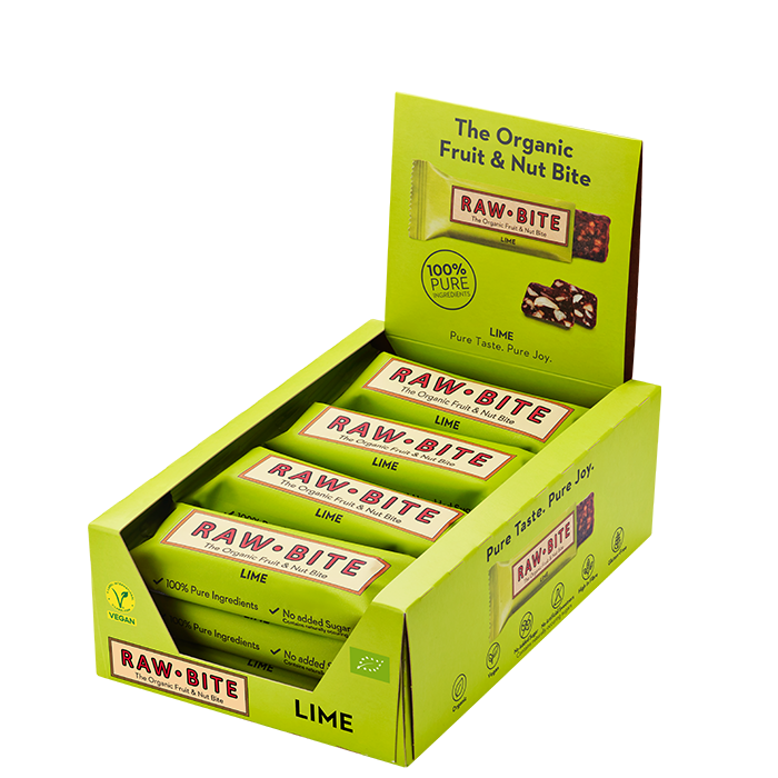 12 x Frukt & N&ouml;tbar 50 g spicy_lime