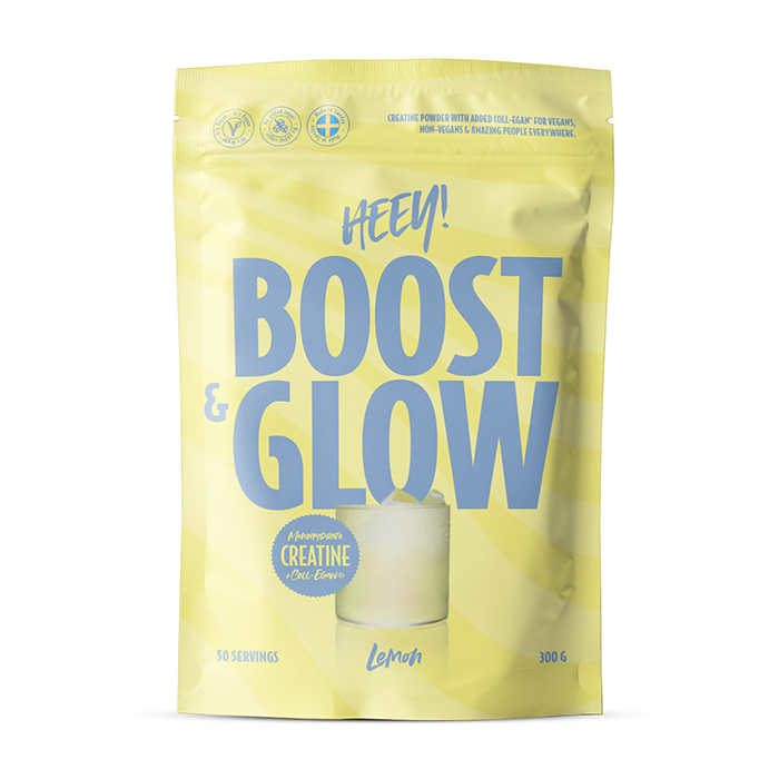 Boost & Glow Creatine + Collagen 300g citron