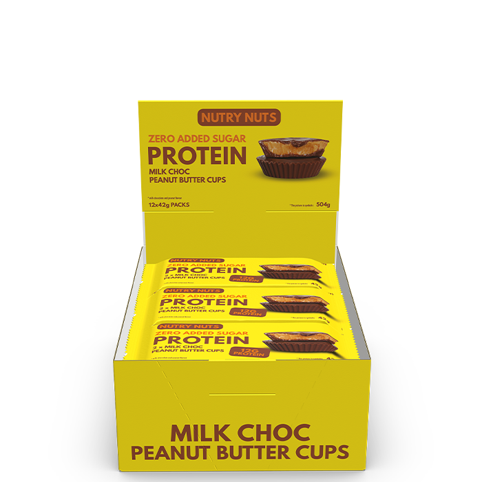 L&aring;da Nutry Nuts Protein Peanut Butter Cups 42 g milk_chocolate
