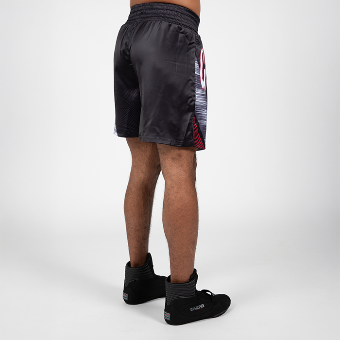 Clayton Boxarshort Svart R&ouml;d