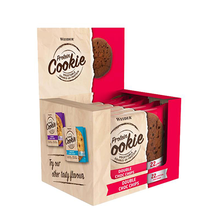 12 x Protein Cookies 90 g double_choco_chip