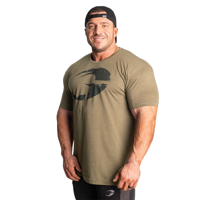 Cadet Tee, Army Green Melange