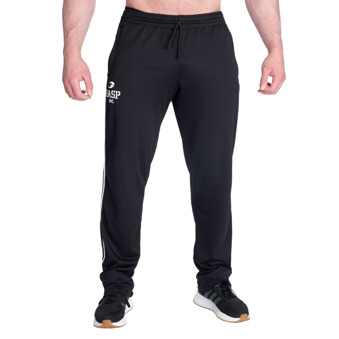 2 Stripe Tr&auml;ningsbyxor Svart Vit
