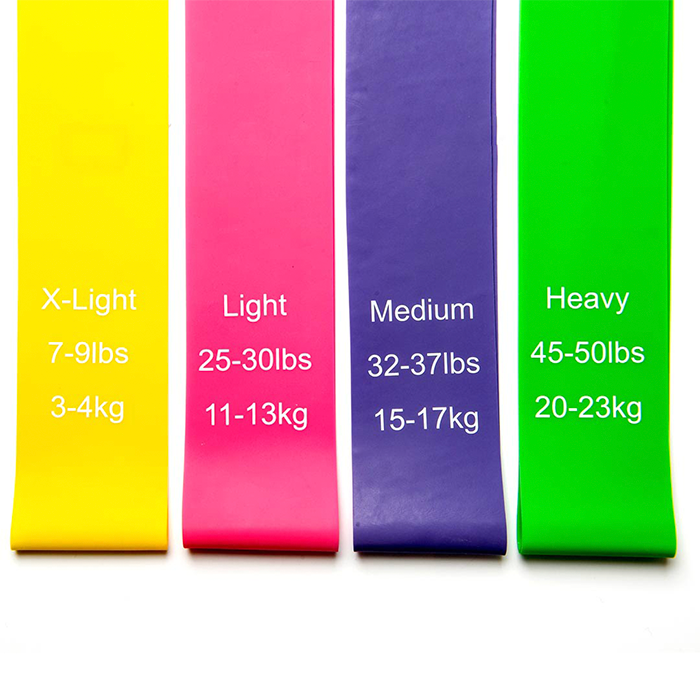 Booty Builder Minibands Rosa 4-Pack