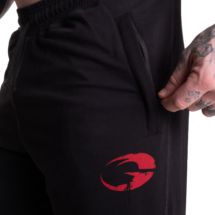 Vintage Sweatpants Svart R&ouml;d