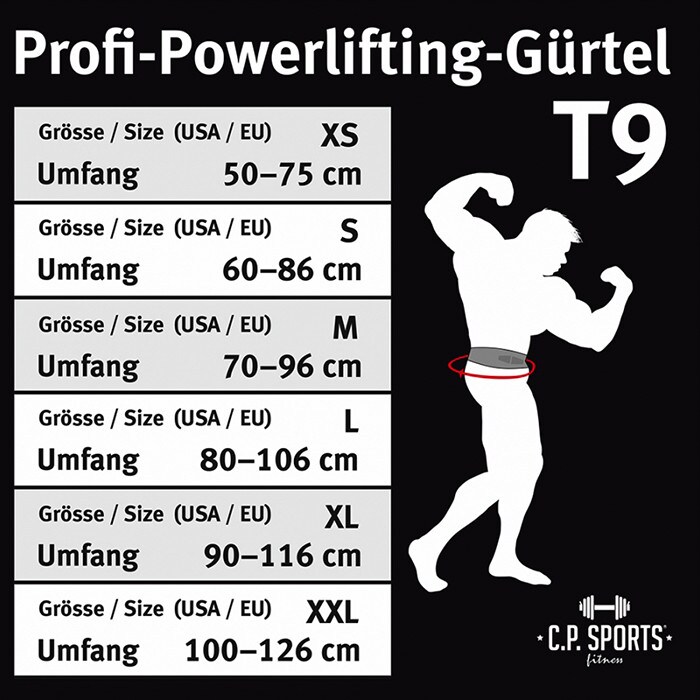 Powerlifting Lyftarb&auml;lte Snabbsp&auml;nne Svart