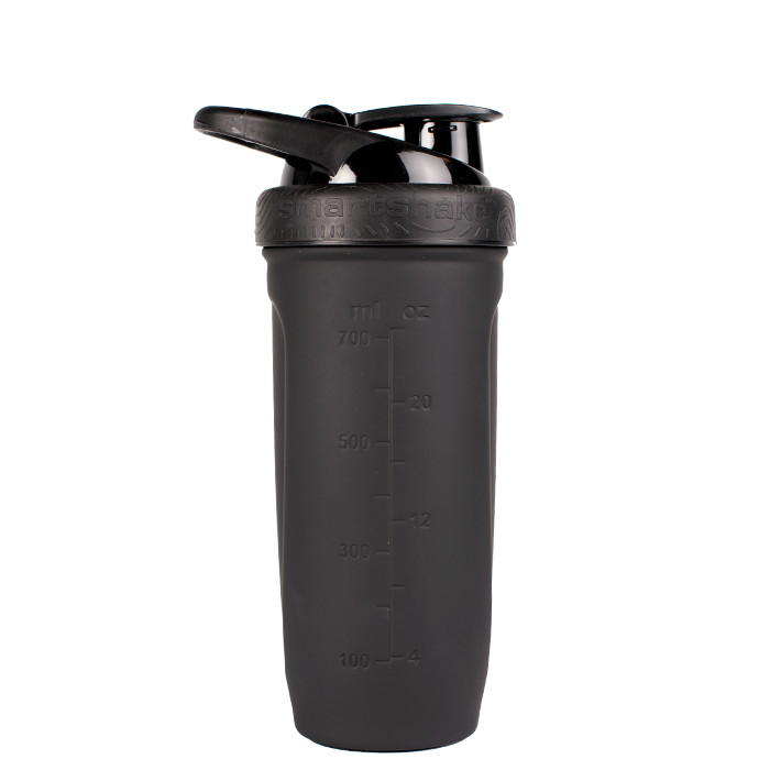 Stainless Steel Shaker Svart 900 ml
