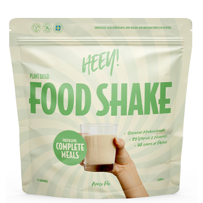 Vegansk Food Shake M&aring;ltidsers&auml;ttning 1400 g apple_pie