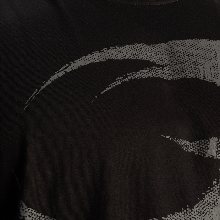 Pump Cover Iron T-shirt Svart Gr&aring;