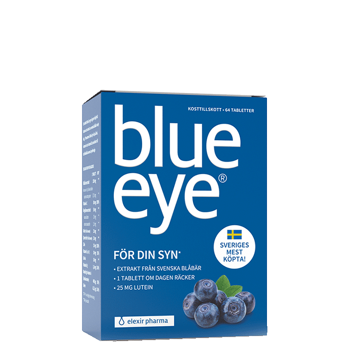 Blue Eye Bl&aring;b&auml;rsextrakt 64 tabletter