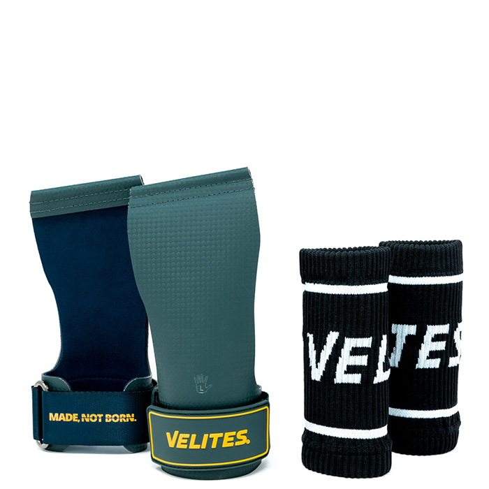 Velites Quad Ultra Hand Grips No Chalk Dark Green Kit